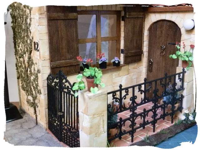 Casa toscana Miniaturas como hobby
